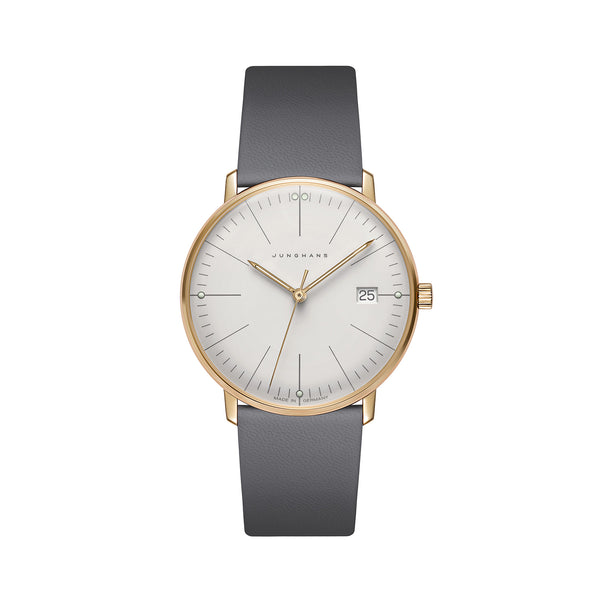 Max Bill Ladies Gold Grey by Junghans Watches Aria London