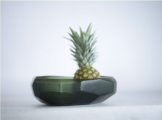 Cubistic Bowl, Green