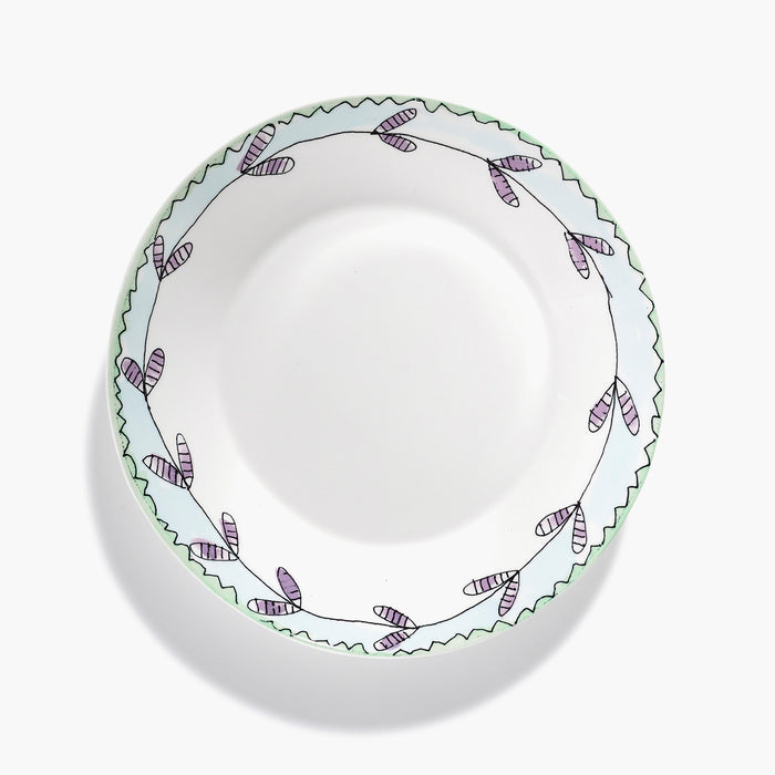 Marni Deep Plate, Blossom Milk