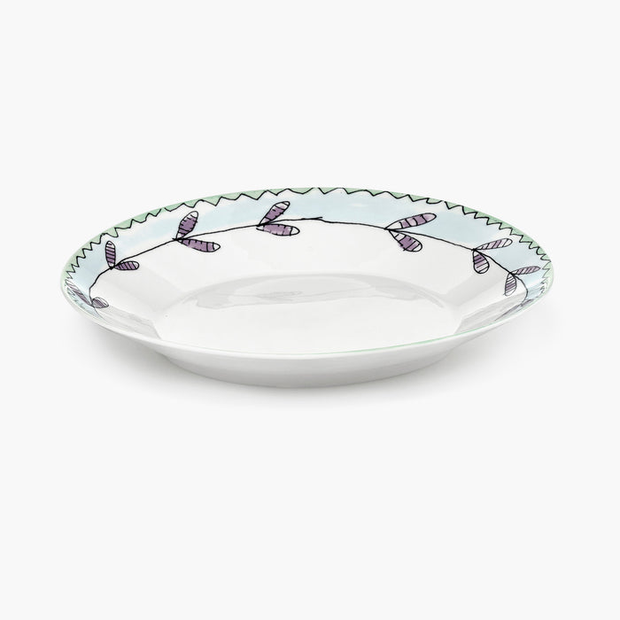 Marni Deep Plate, Blossom Milk