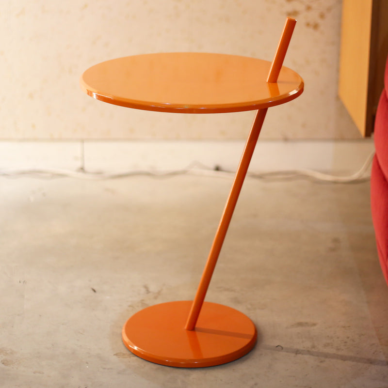 Ex-Display Good Evening Pedestal Table, Orange