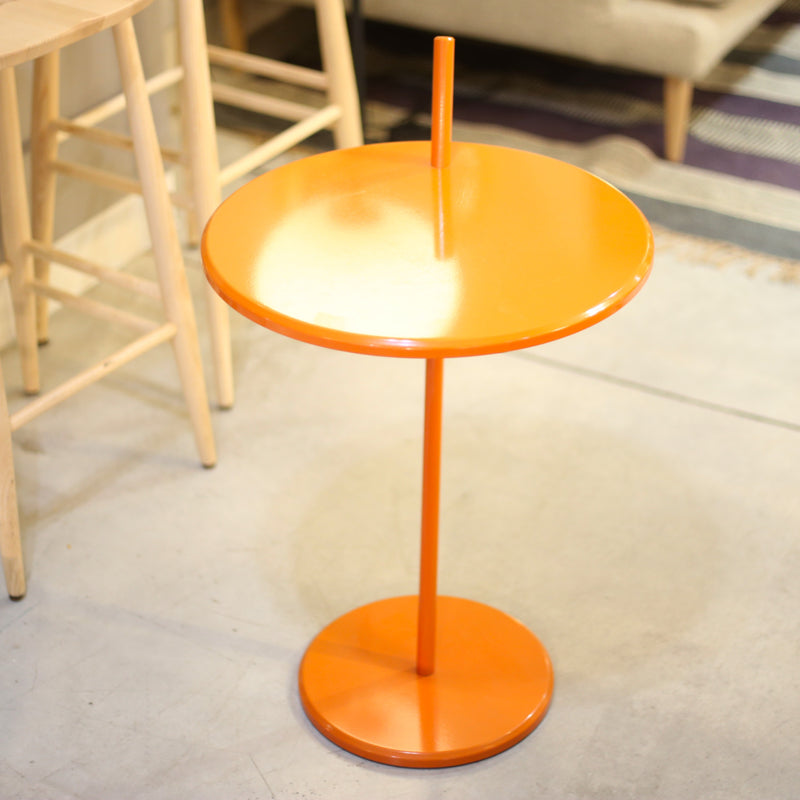 Ex-Display Good Evening Pedestal Table, Orange