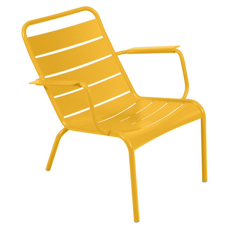 Luxembourg Low Armchair, Honey