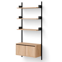 New Works Shelving Unit & Cabinet 1900