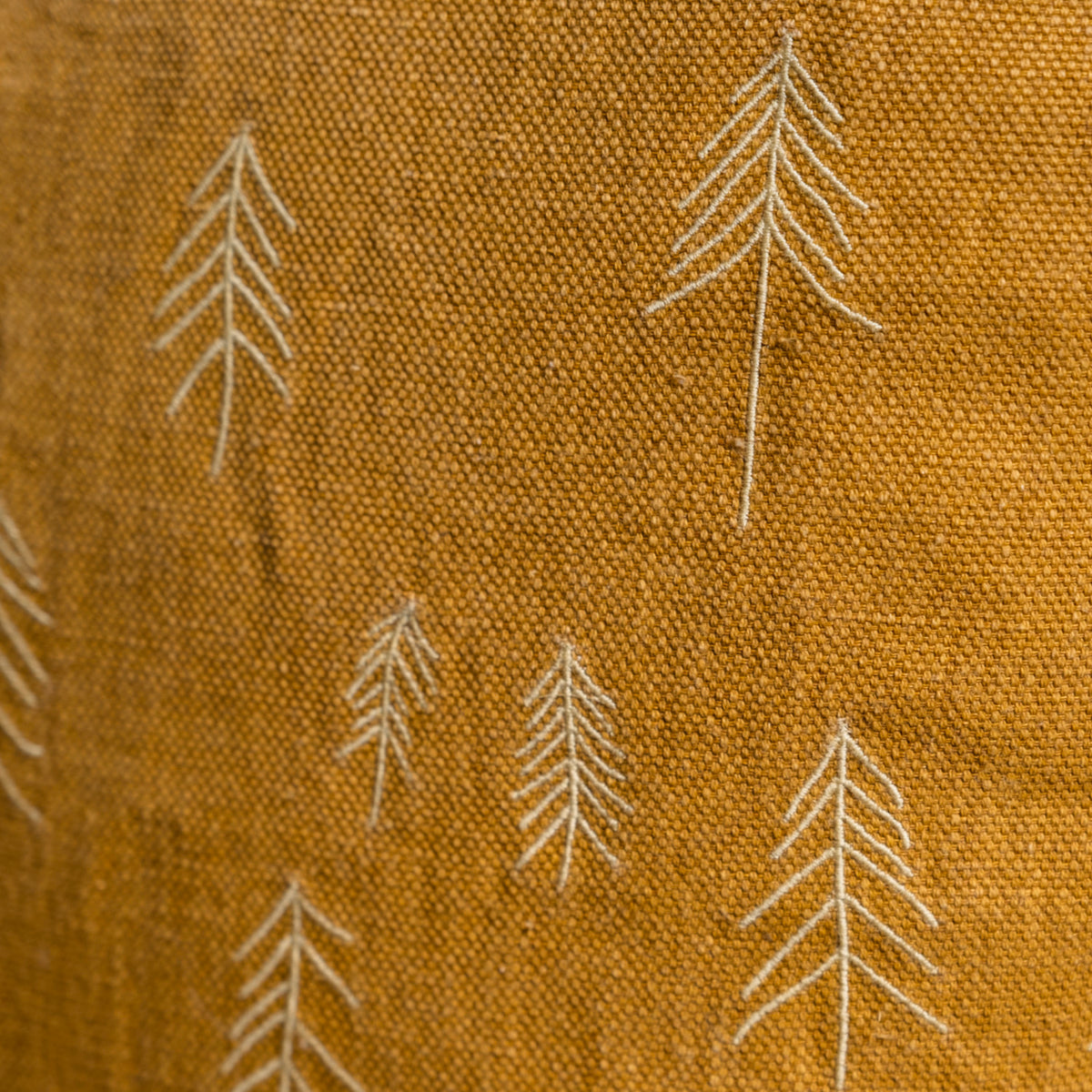 Tall Trees Embroidered Cushion