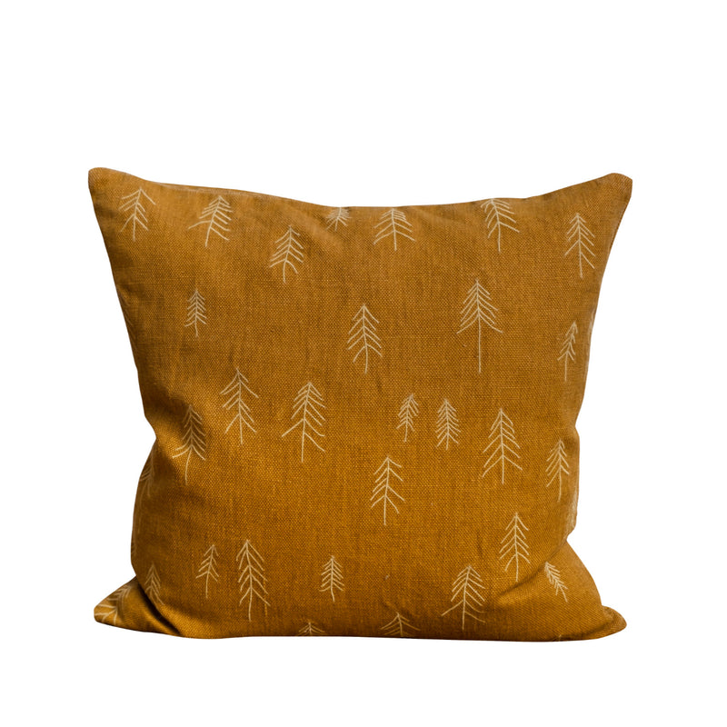 Tall Trees Embroidered Cushion