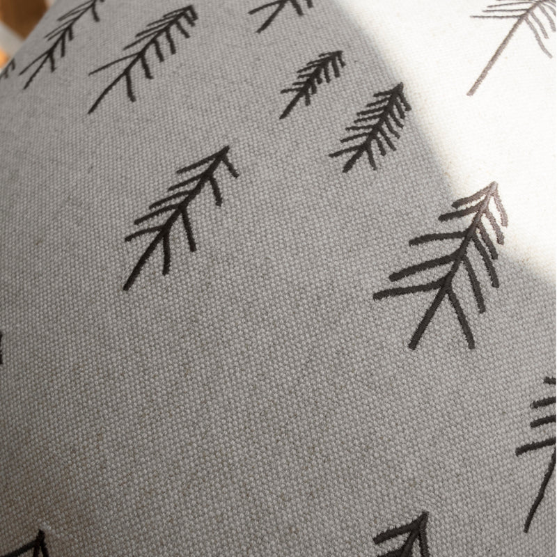 Tall Trees Embroidered Cushion