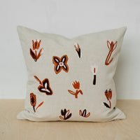 Tulip Embroidered Cushion