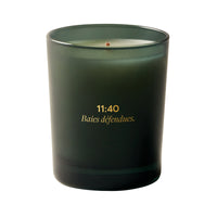 11:40 Baies Défendues Candle