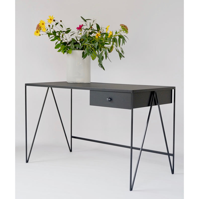 Study Desk, Black - AndNew