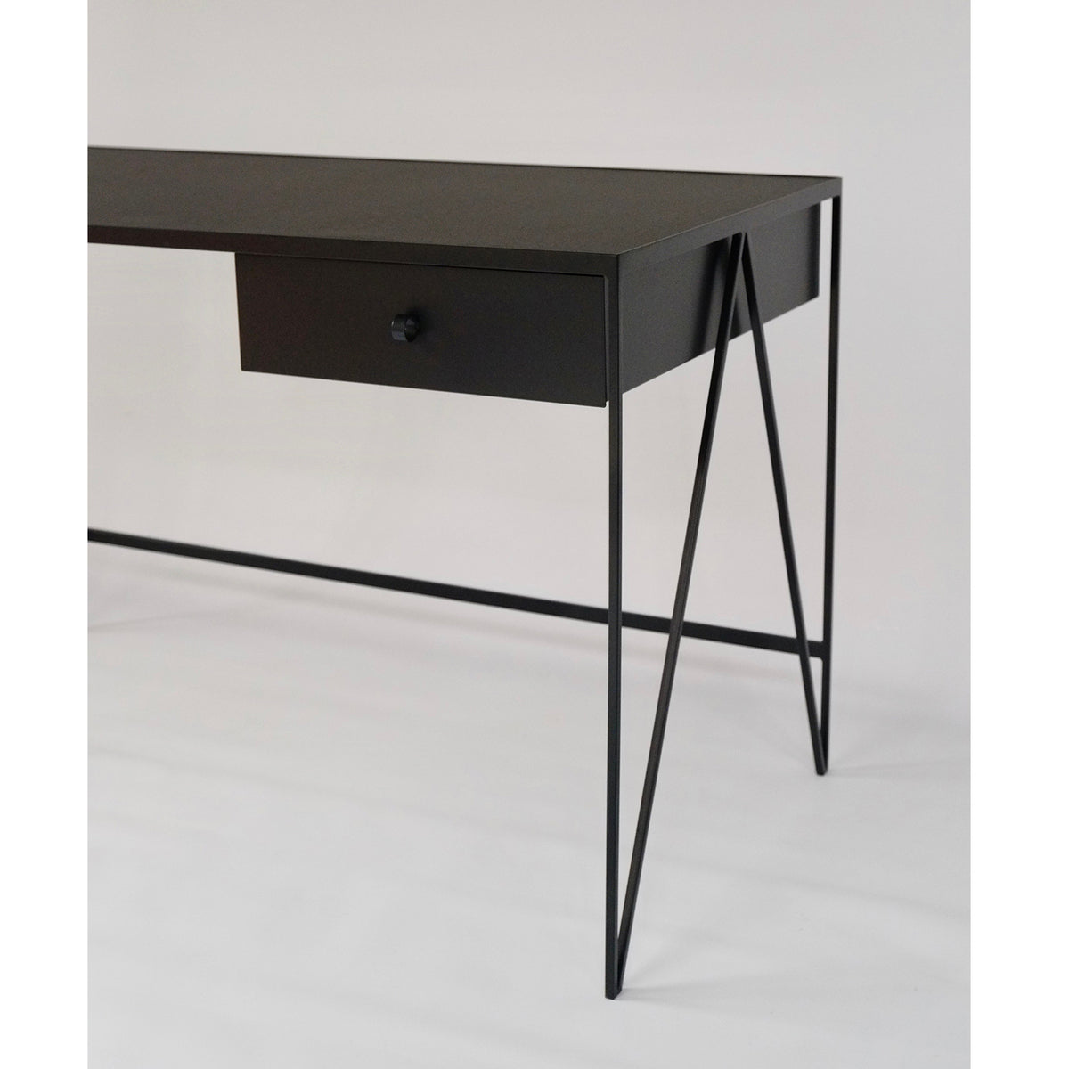 Study Desk, Black - AndNew