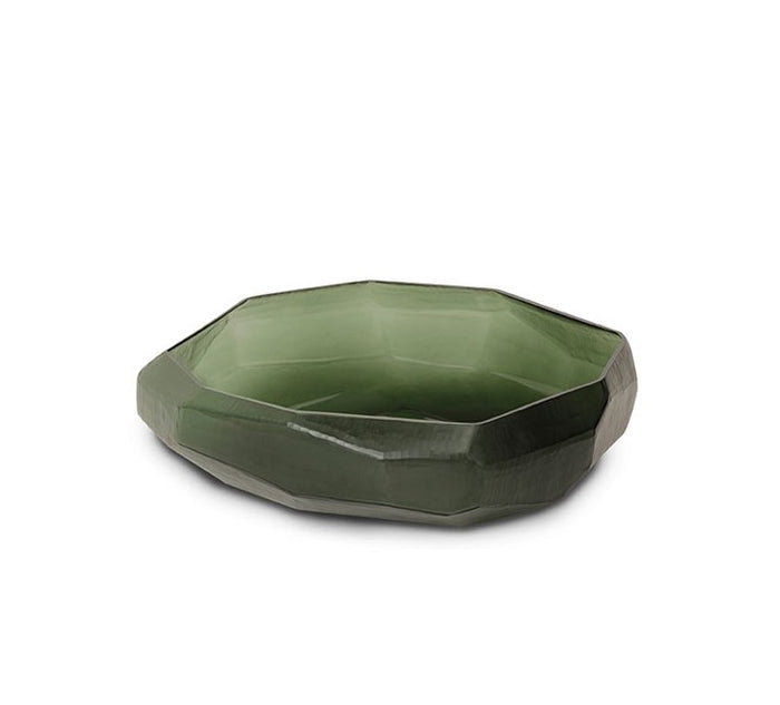 Cubistic Bowl, Green