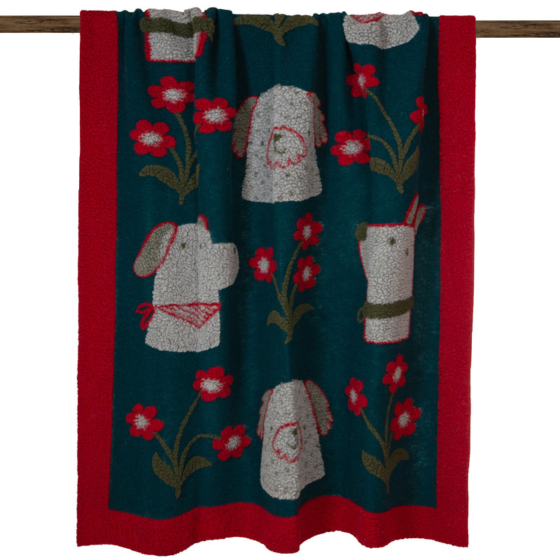 Bau Beauty Throw, Red