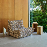 Togo Fireside Chair, Floraly