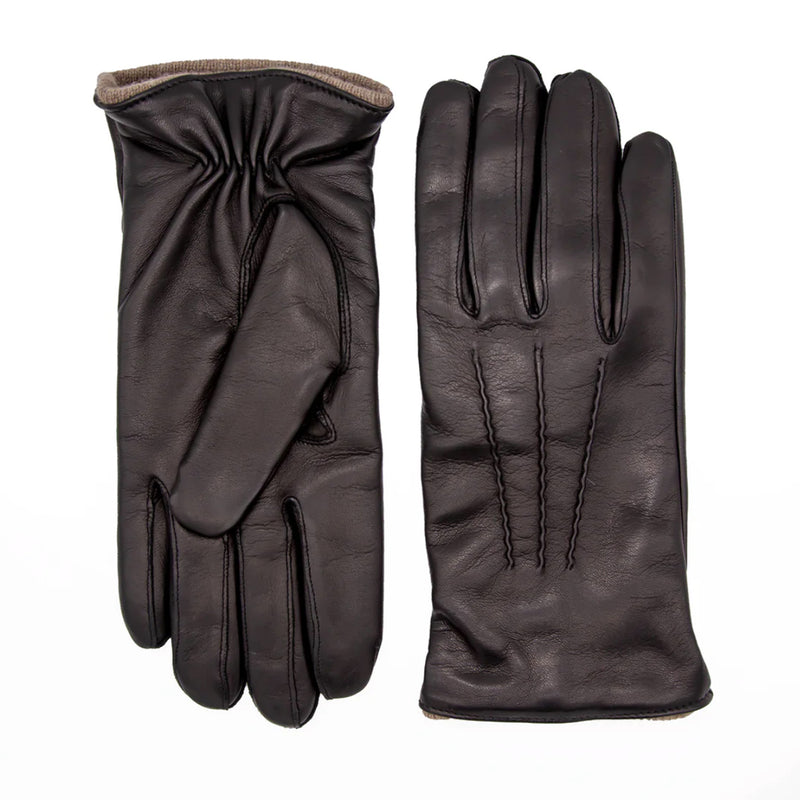 Men's Leather & Cashmere Gloves