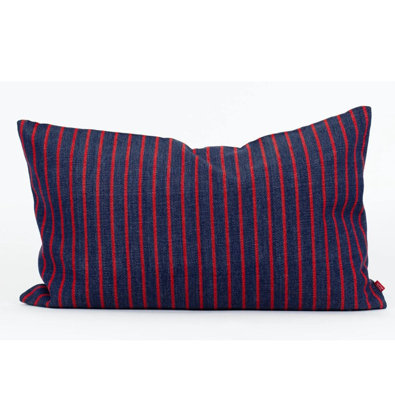 Laura Cushion, Blue/Red