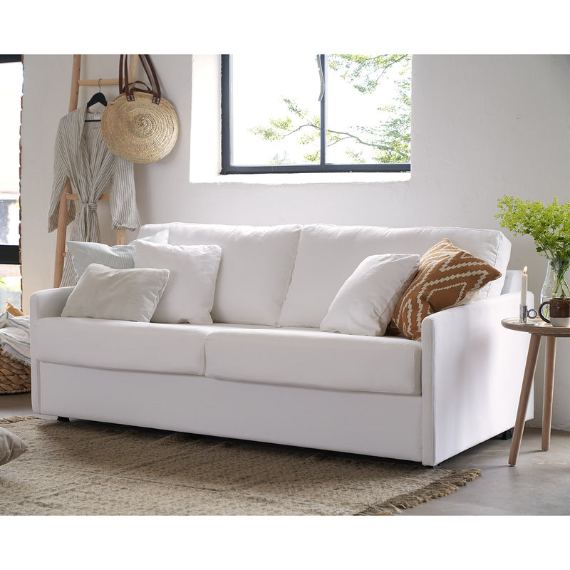 Lukas 2 Seater Sofa Bed, Togo Jacquard - Sits