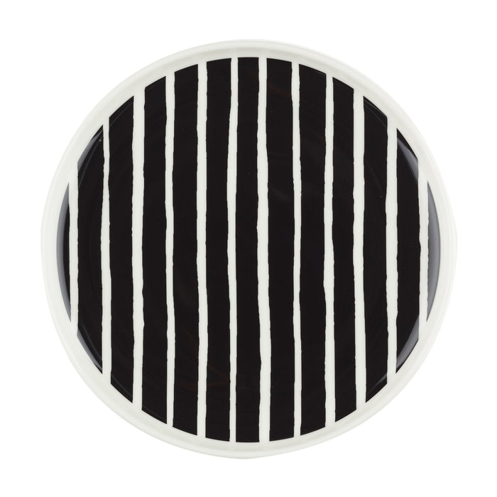 Oiva Piccolo Plate 20cm, Black