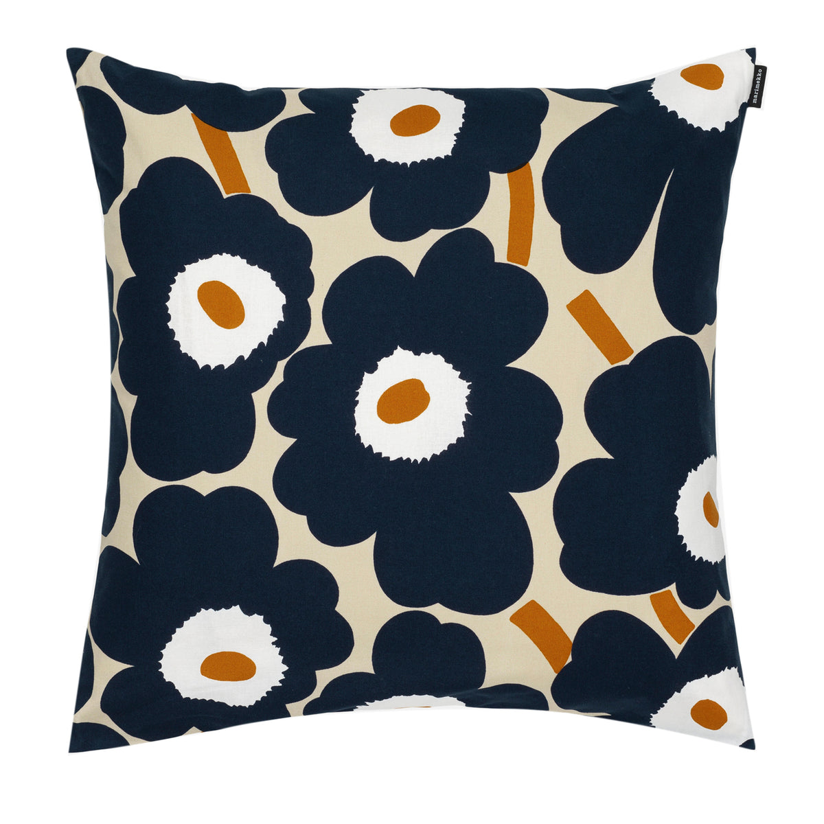 Pieni Unikko Cushion, 50cm Brown