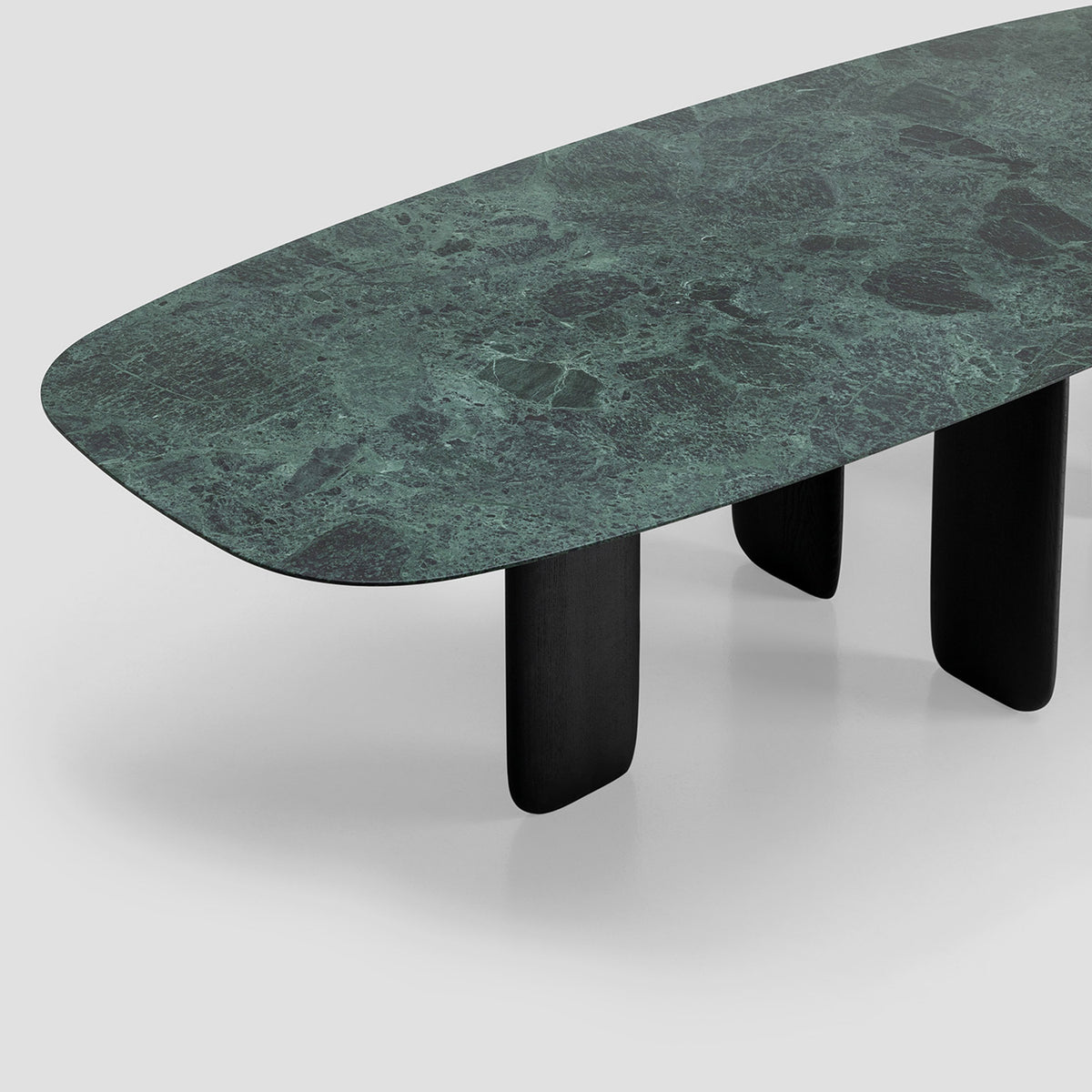 Pala Marble Oval Dining Table