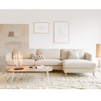 Petra 2-Seater Corner Sofa, Wildflower