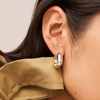 Puffy U-link Earrings