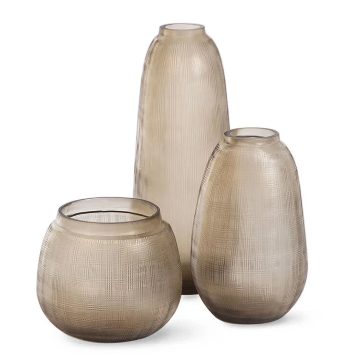 Quilotta Vase, Grey