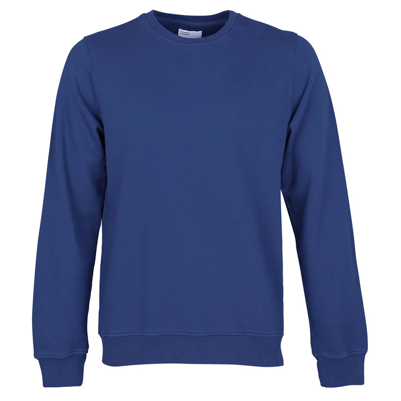 Classic Organic Unisex Crewneck Sweatshirt, Royal Blue - Colorful Standard