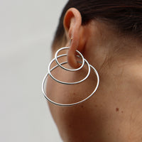 Senorita 35 Hoop Earrings