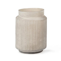 Tonda Vase, Smoke Grey