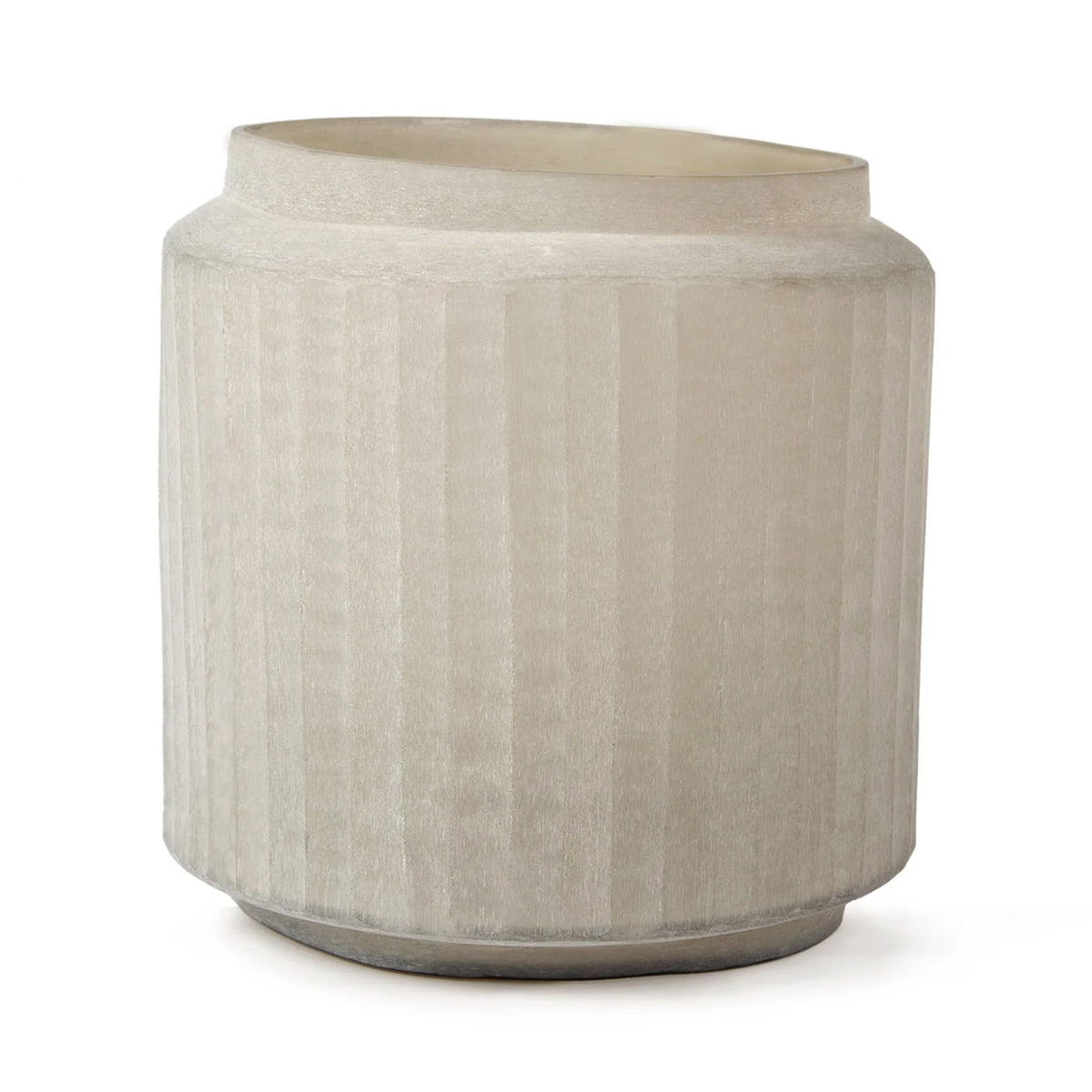 Tonda Vase, Smoke Grey