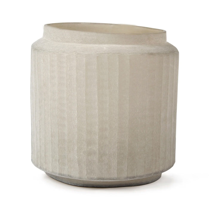 Tonda Vase, Smoke Grey