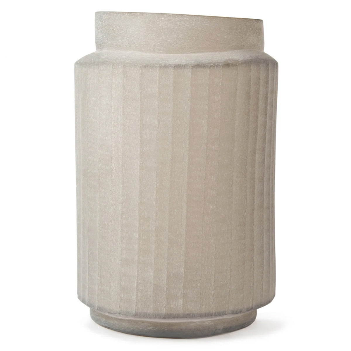 Tonda Vase, Smoke Grey