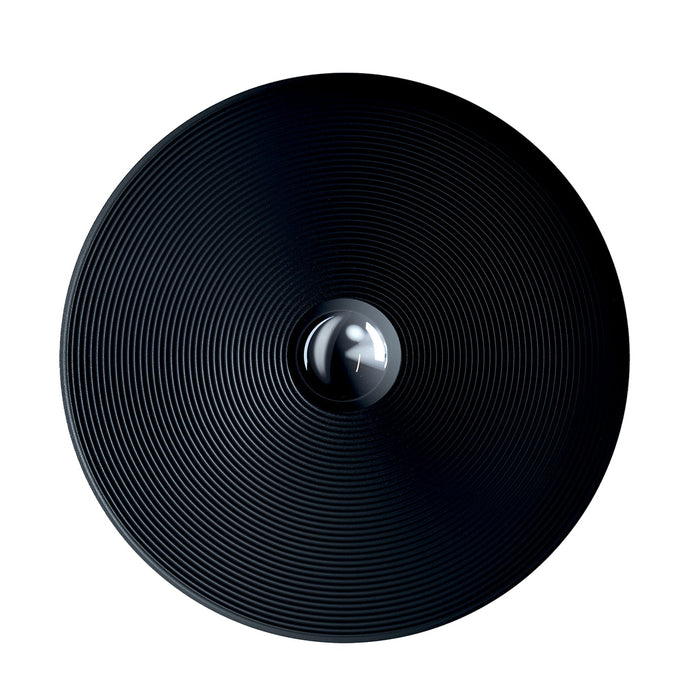 Ex-Display Vinyl Wall Light, Small Black