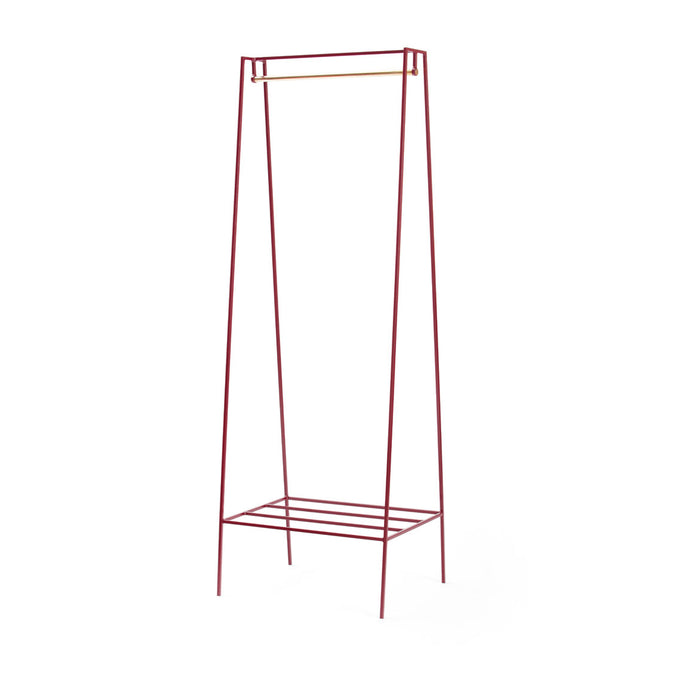 A' Clothes Rail - Brass Pole - AndNew