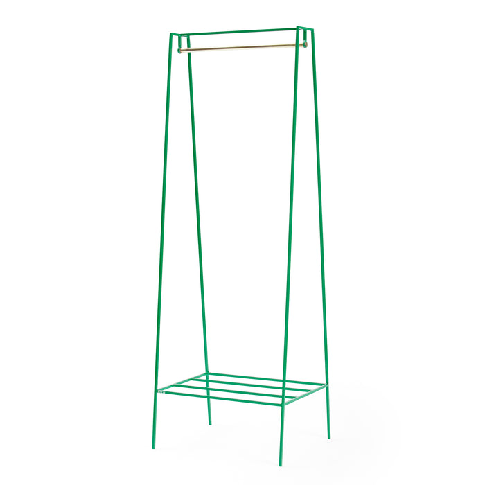 A' Clothes Rail - Brass Pole - AndNew