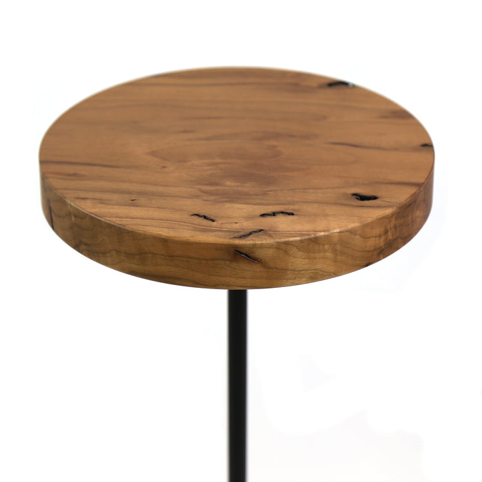 Chanterelle Table, Walnut & Black - Ligne Roset