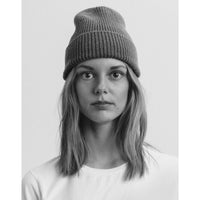 Merino Wool Beanie, Deep Black - Colorful Standard