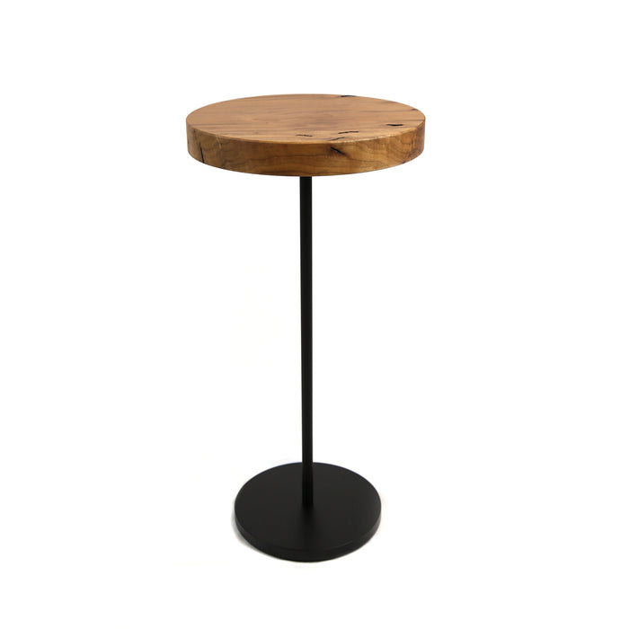 Chanterelle Table, Walnut & Black