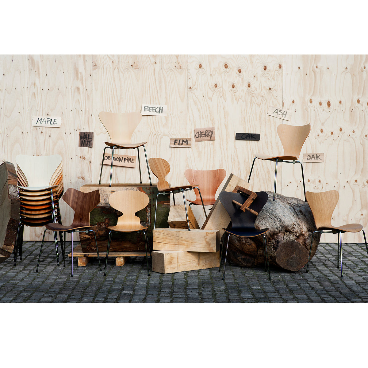 Series 7 Chair Wood Veneer - Fritz Hansen