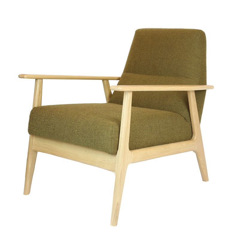 Jackson Armchair, Mustard Green - Sits