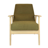 Jackson Armchair, Mustard Green - Sits