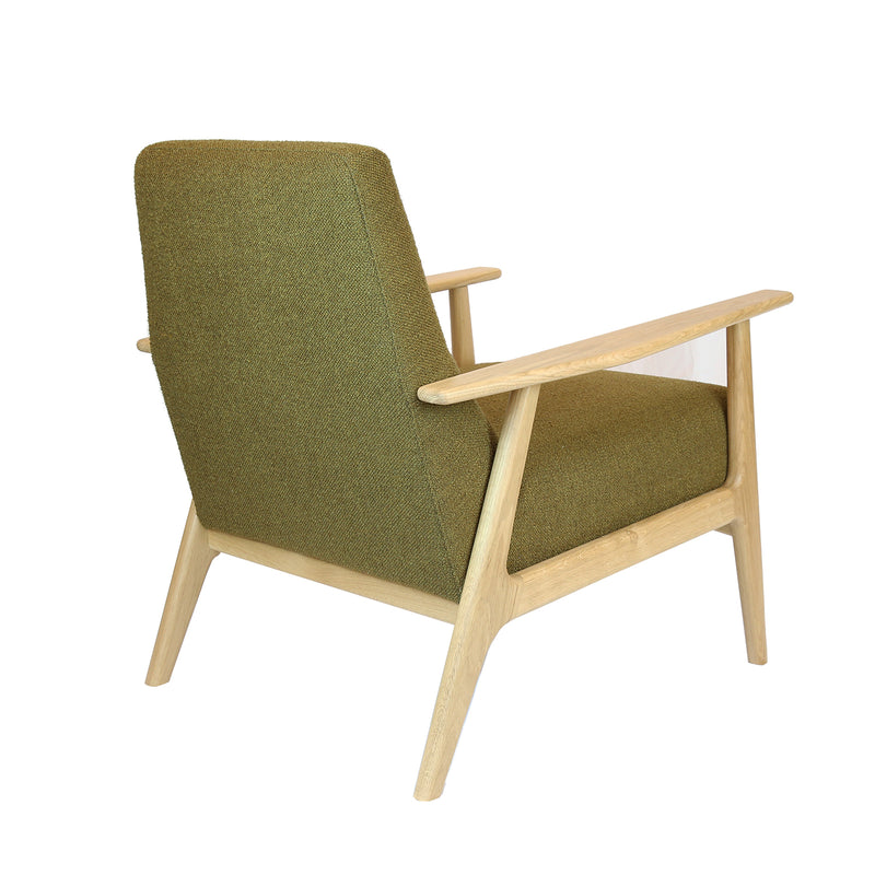 Jackson Armchair, Mustard Green - Sits