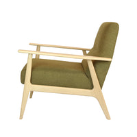 Jackson Armchair, Mustard Green - Sits