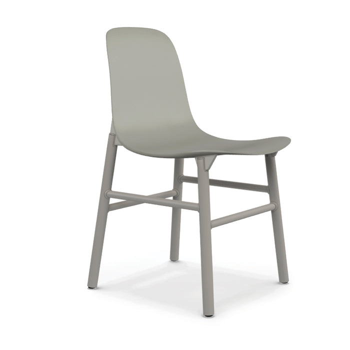 Sharky Chair, Aluminium Legs - Kristalia