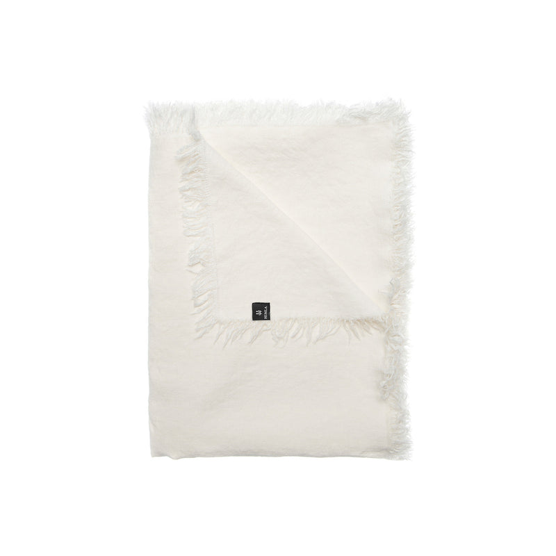 Merlin Throw, Off White - Himla