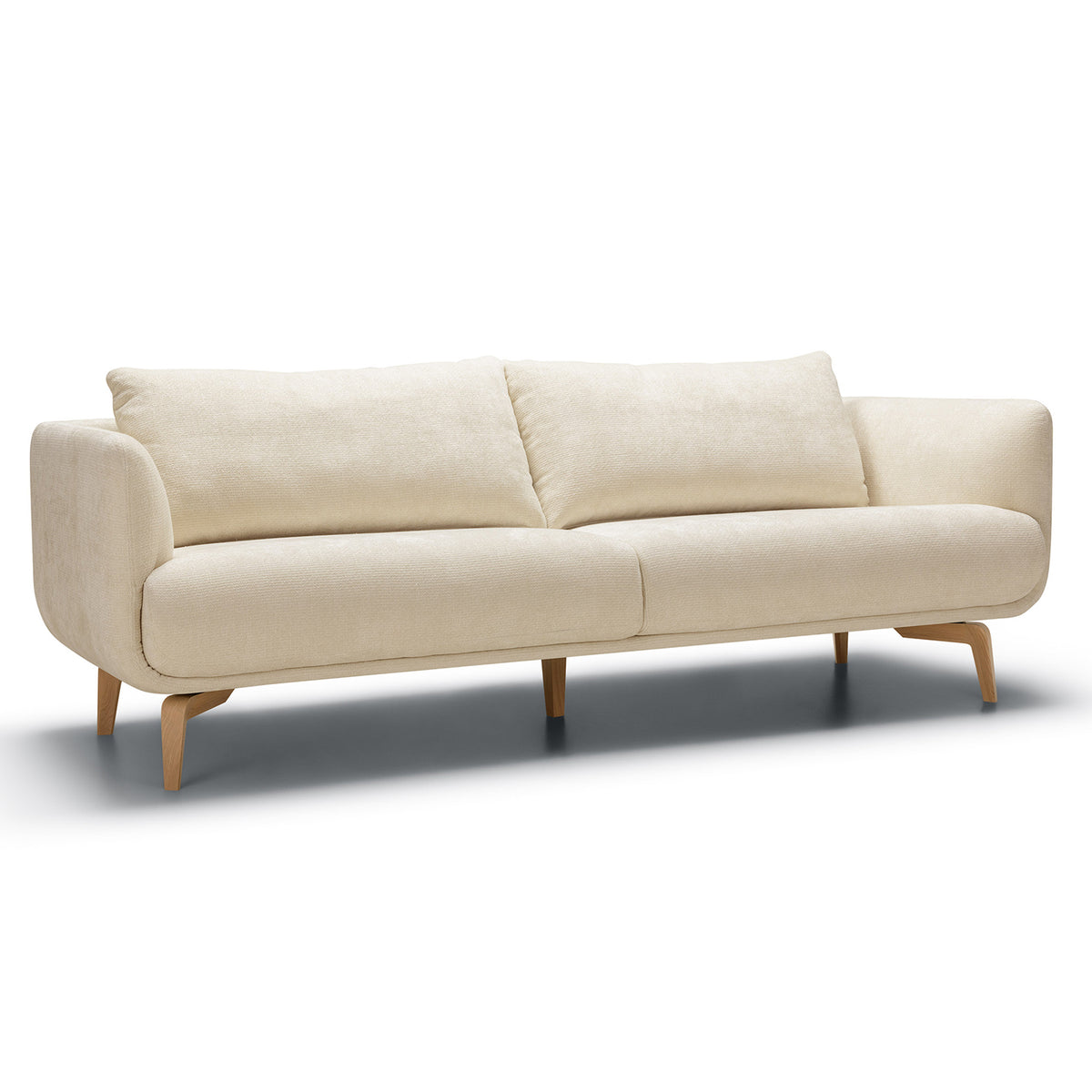 Moa 3-Seater Sofa, Bloom Cream