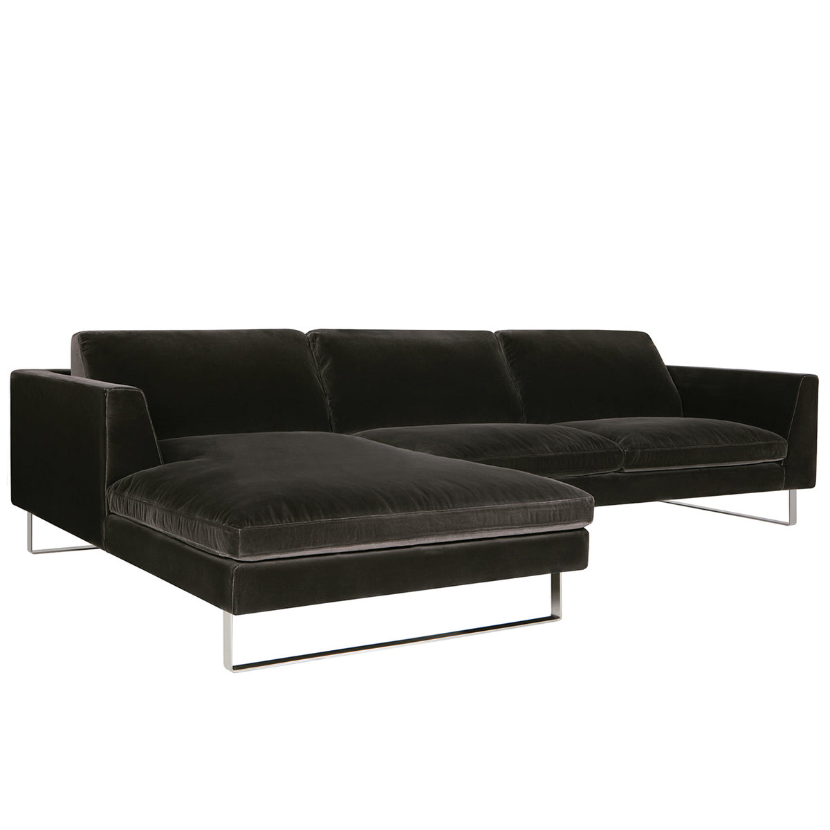 Tokyo Corner Sofa, Set 2 - Lario Black - Sits