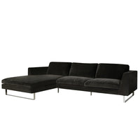 Tokyo Corner Sofa, Set 2 - Lario Black - Sits