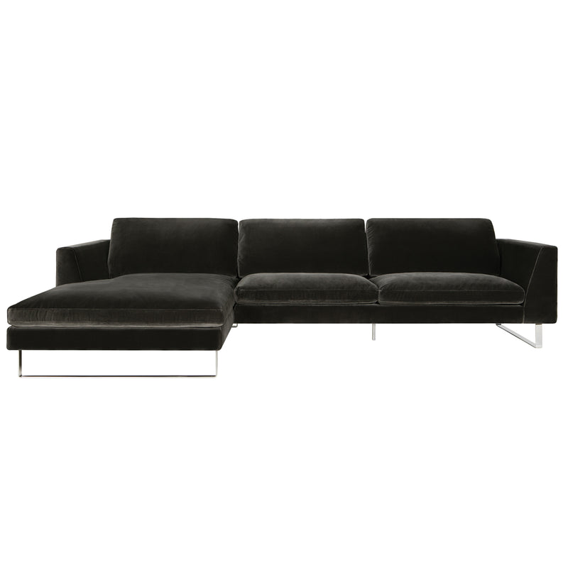 Tokyo Corner Sofa, Set 2 - Lario Black - Sits